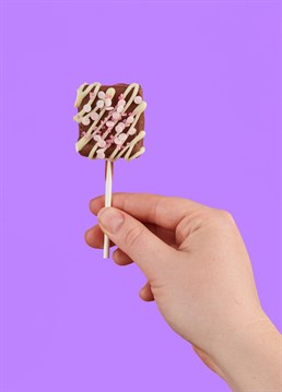 <p>Introducing the baked delights of Simply Cake Co: the perfect treats to make an occasion extra special (and sweet)!</p><p>It's a girl! If they didn't know the gender of the baby before, they certainly will now! These brilliantly unique brownie pops make a lovely addition to any baby shower celebration, either as a party favour or must-have for the buffet table. This deliciously gooey brownie pop is topped with real Belgian milk and white chocolate, plus pink edible glitter and confetti - perfecting for celebrating the impending arrival!</p><p>These are handmade in the UK with the best ingredients including proper butter, free-range eggs, Belgian chocolate AND gluten free flour so that more people can enjoy their great taste! Simply Cake Co. baked goods&nbsp;are packed full of chocolate, which gives them a shelf life of a good 10 days on arrival. Keep them wrapped up tight, or freeze if you want to keep them longer!</p><p><strong>We recommend ordering 2 weeks before the event. Please note that this product is fulfilled by our partner Simply Cake Co. and therefore will be sent separately to our other cards and gifts. Not letterbox friendly. Brownie pops sold &amp; wrapped individually.</strong></p><p>Ingredients:</p><p><em>Brownie</em></p><p>Caster sugar, Chocolate (Cocoa mass, Sugar, Cocoa butter, whole&nbsp;<strong>MILK</strong>&nbsp;powder, emulsifier&nbsp;<strong>SOY</strong>&nbsp;Lecithin, Natural Vanilla flavouring), White Chocolate (Sugar, Cocoa butter, whole&nbsp;<strong>MILK</strong>&nbsp;powder, emulsifier&nbsp;<strong>SOY</strong>&nbsp;Lecithin, Natural Vanilla flavouring), Butter (<strong>MILK</strong>, salt), free-range<strong>&nbsp;EGG</strong>, gluten-free flour blend (pea, rice, potato, tapioca, maize, buckwheat), cocoa powder, xanthan gum.<br />&nbsp;<br /><em>Pink Confetti</em></p><p>Sprinkles ((Sugar, colours: E120, E171, glazing agent: shellac)(Sugar, potato starch, sunflower oil, rice flour. Colours; concentrate of radish, apple and blackcurrant. Glazing agent; Carnauba wax.))</p><p><strong>For allergens please see above in bold.</strong>&nbsp;Made in a bakery that handles&nbsp;<strong>MILK, EGGS, SOYA, NUTS &amp; PEANUTS</strong>&nbsp;therefore may contain traces. Coeliac-friendly. Not suitable for vegetarians.</p>